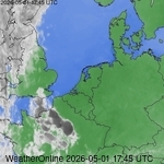 Satellietbeelden van Nederland