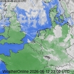 Satellietbeelden van Nederland