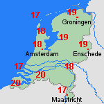 Verwachting zo, 03-05 Nederland