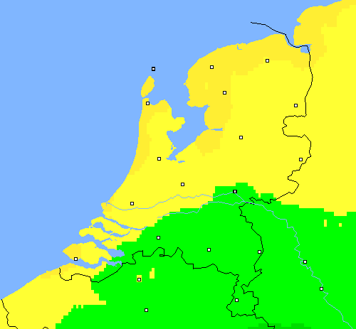 Tmin Nederland
