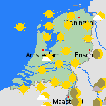 Actueel weer Nederland